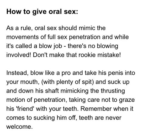 how to.suck dick|How to Give a Blowjob: Step